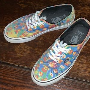 Vans X Super Mario authentic